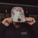 Coral Floral Hat - Image 2
