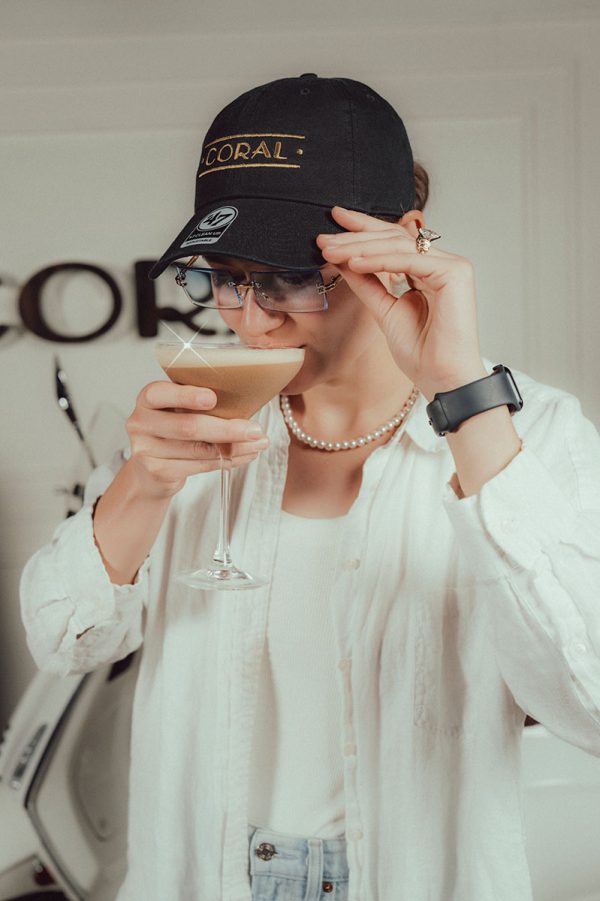 Coral Baseball Cap - Image 8